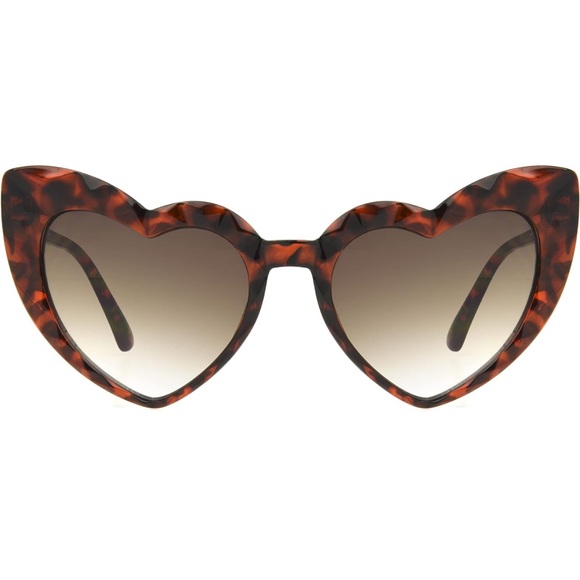 Betsey Johnson Accessories - Betsey Johnson Women's Brea Sunglasses Heart, tortoise color